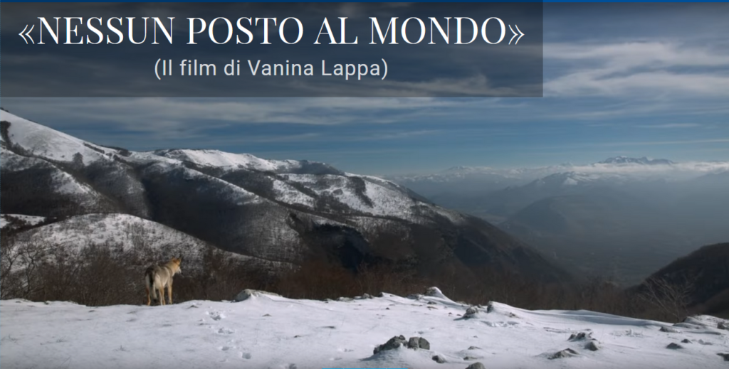 (Immagine tratta dal film che ritrae uno scorcio del Monte Cervato)